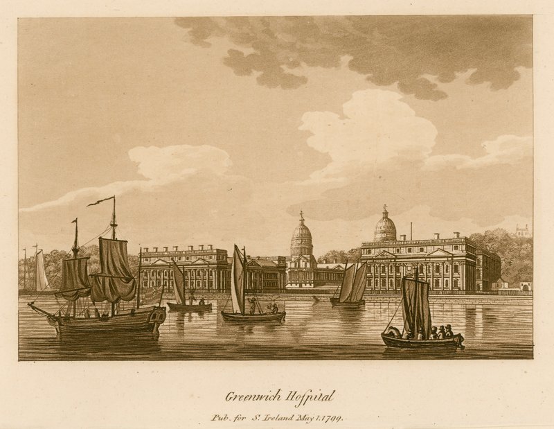 Greenwich Hospital, London av English School