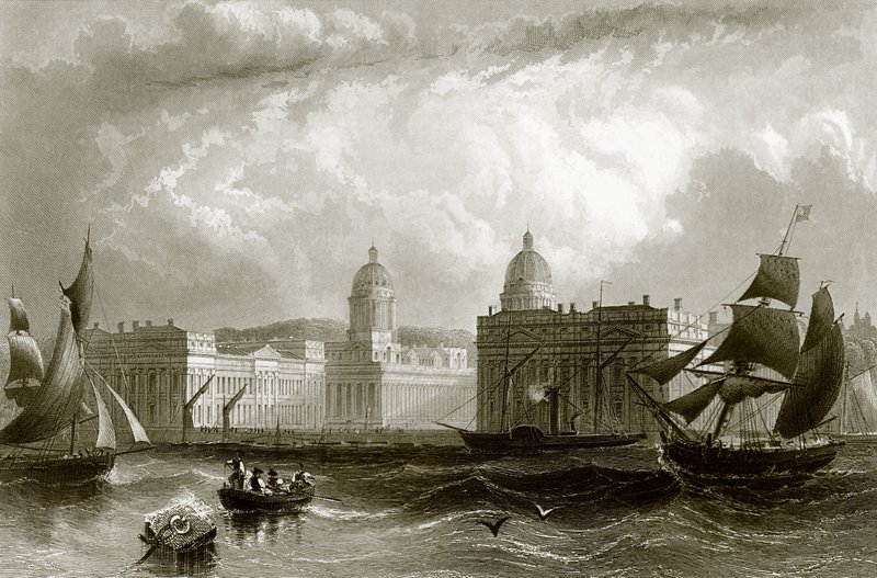 Greenwich sjukhus av English School