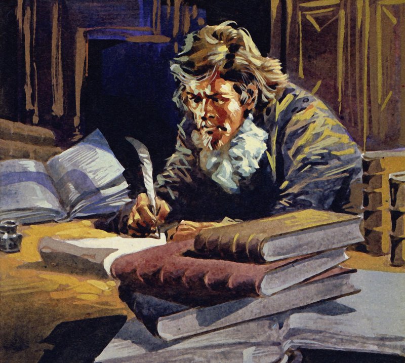 Grotius var juridisk rådgivare till Holländska Ostindiska kompaniet och skrev The Law of War and Peace av English School