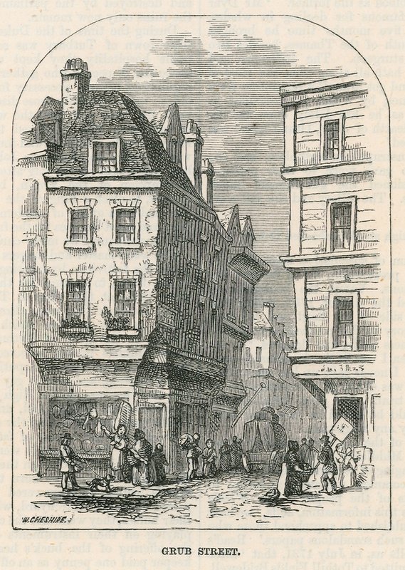 Grub Street, London av English School