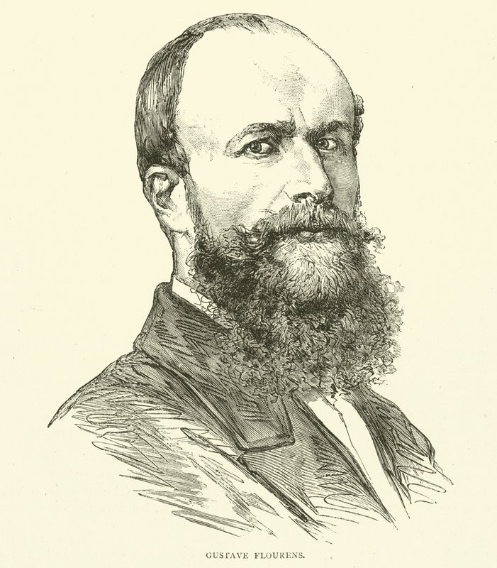 Gustave Flourens, december 1870 av English School