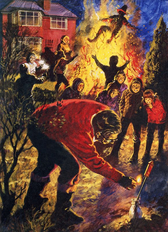 Guy Fawkes-kvällen av English School