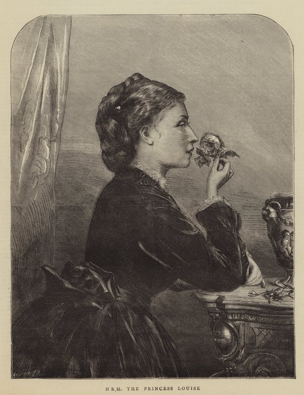 HKH Prinsessan Louise (gravyr) av English School