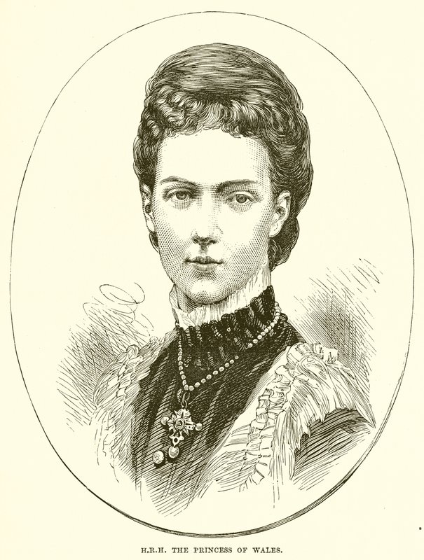 H.R.H. prinsessan av Wales av English School