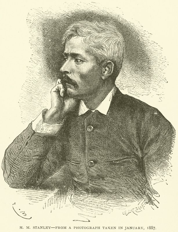 H M Stanley, från ett fotografi taget i januari av English School