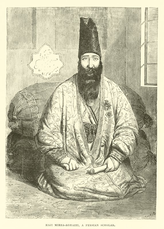 Haji Mirza-Aghazzi, en persisk lärd av English School