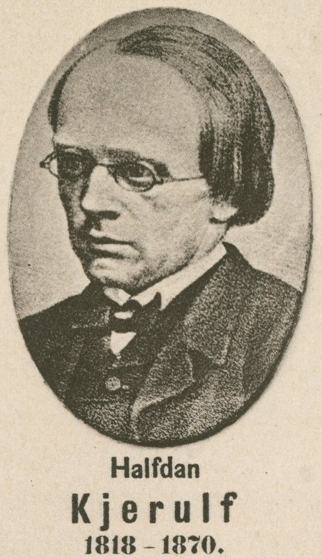 Halfdan Kjerulf (gravyr) av English School
