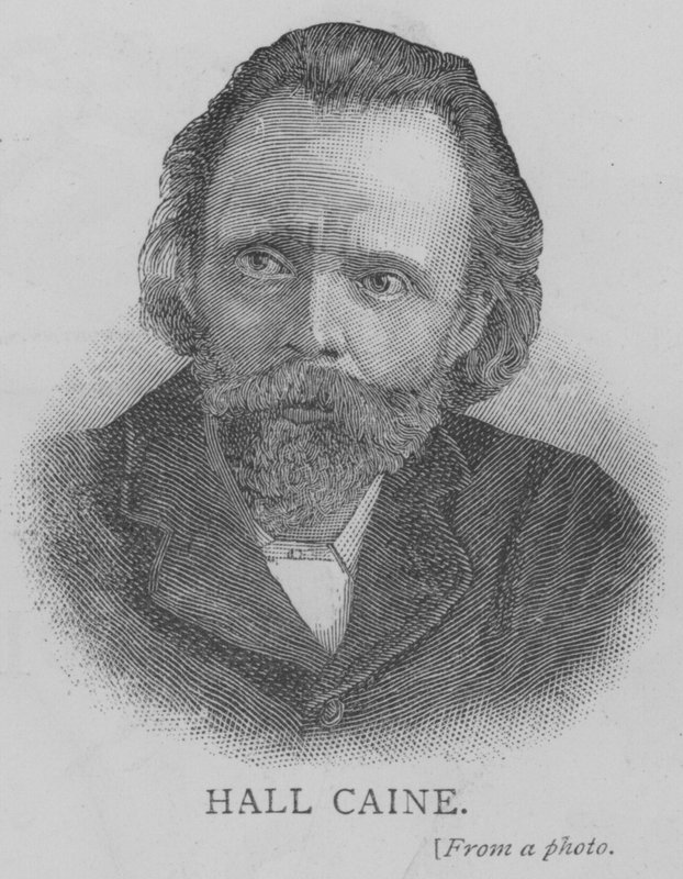 Hall Caine (gravyr) av English School