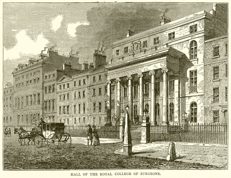 Hall of the Royal College of Surgeons av English School