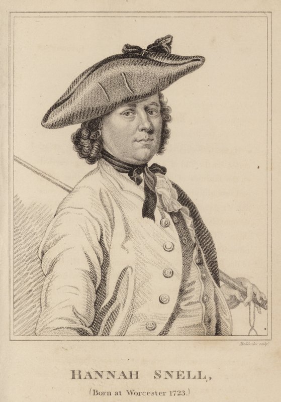 Hannah Snell, född i Worcester 1723 av English School
