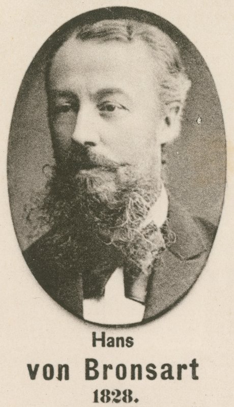 Hans von Bronsart (gravyr) av English School