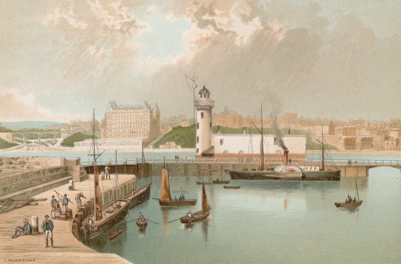 Harbour und Lighthouse--Scarborough av English School