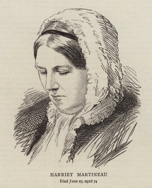 Harriet Martineau (gravyr) av English School