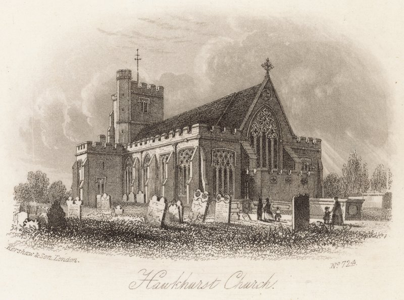 Hawkhurst kyrka av English School