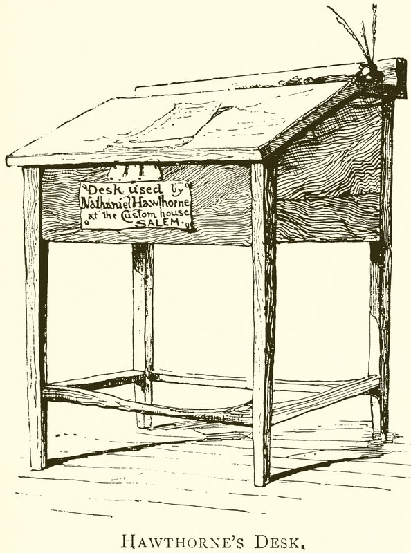 Hawthornes skrivbord av English School