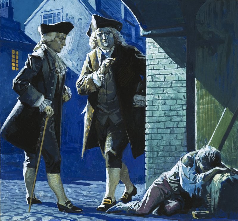 Han målade en bild med ord: James Boswell av English School