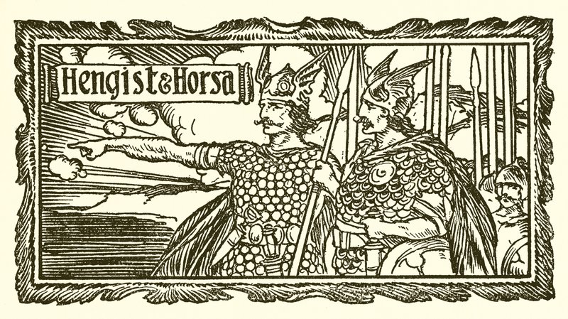 Hengist och Horsa av English School