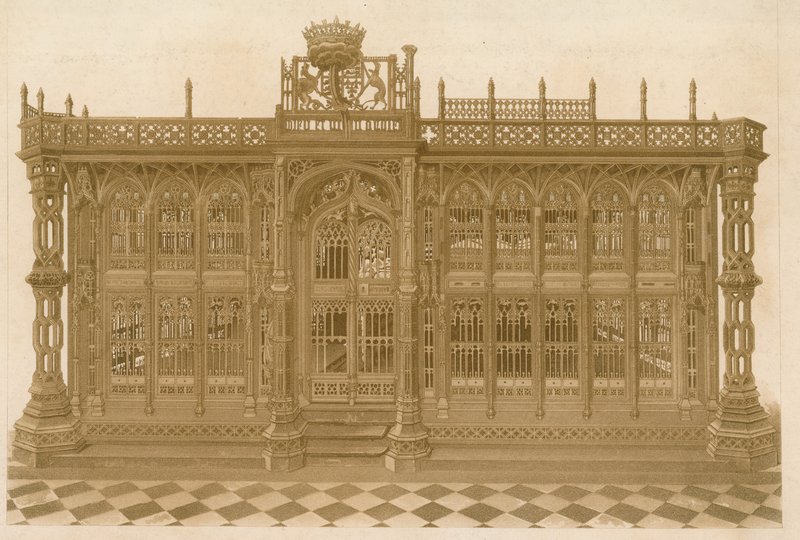 Henry 7th Chapel, Westminster Abbey, London av English School