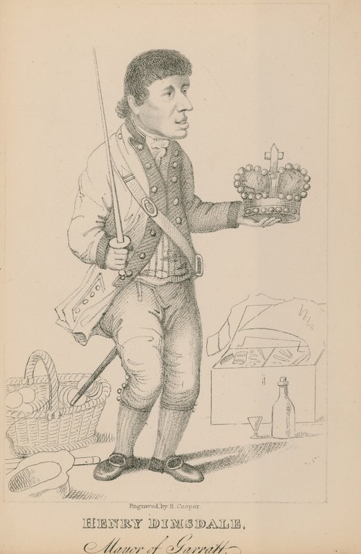 Henry Dimsdale, borgmästare i Garratt av English School