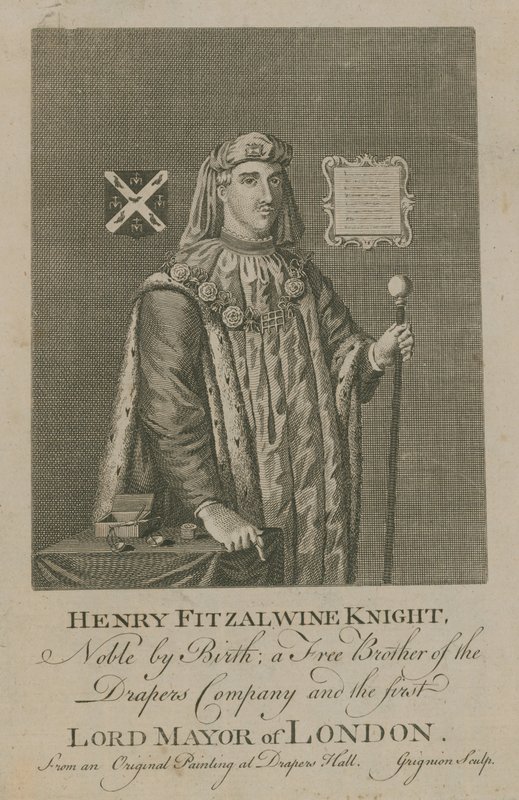 Henry Fitzalwine, Londons första borgmästare av English School