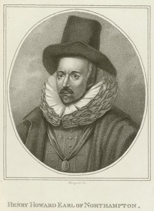 Henry Howard, Earl of Northampton (gravyr) av English School