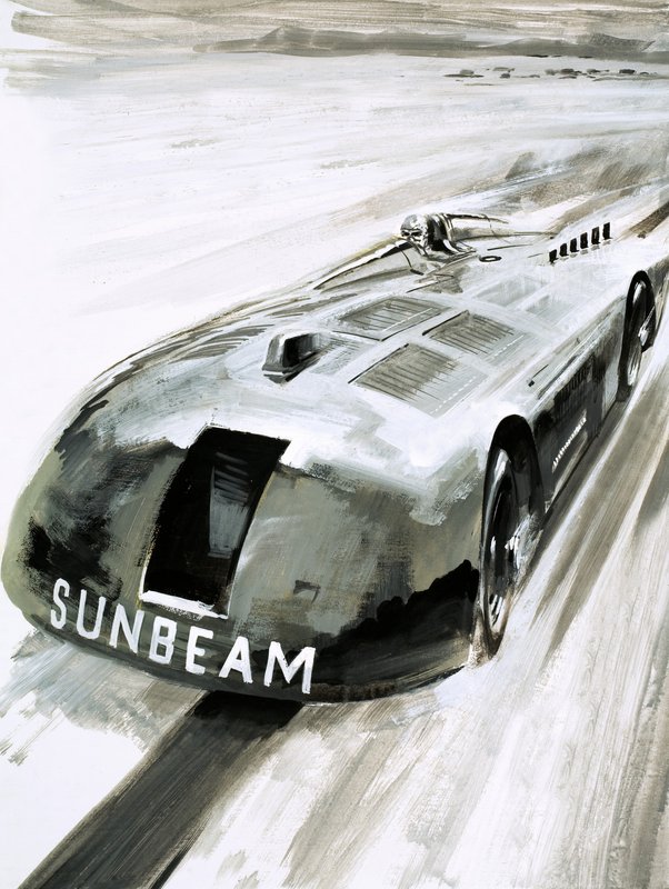 Henry Segrave var den första mannen som bröt 200 mph-barriären av English School