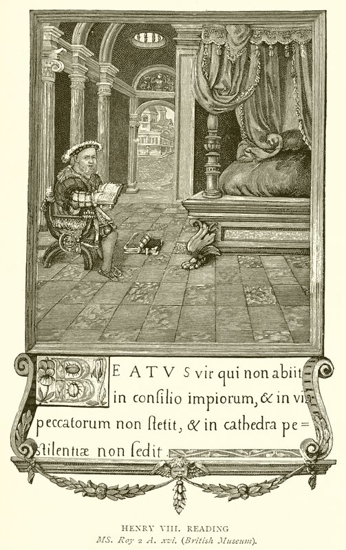 Henry VIII läsning av English School