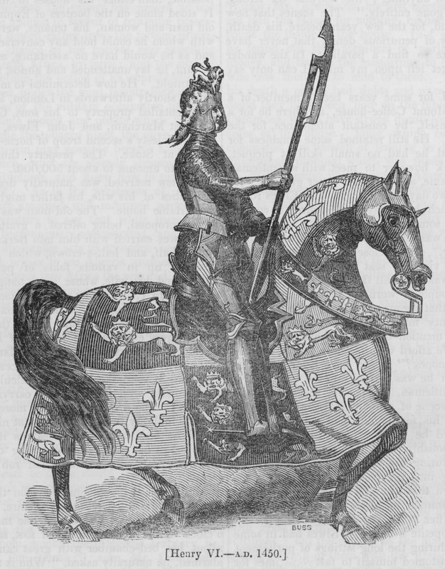 Henrik VI, 1450 e.Kr av English School