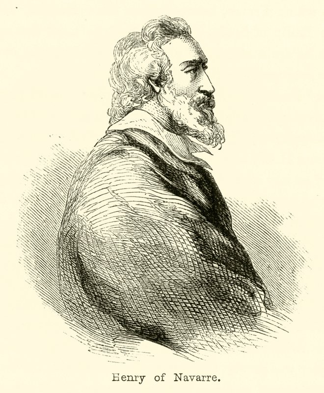 Henrik av Navarra (gravyr) av English School