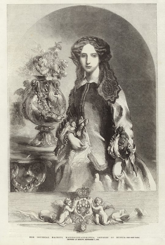 Hennes kejserliga majestät, Marie-Alexandrowna av English School