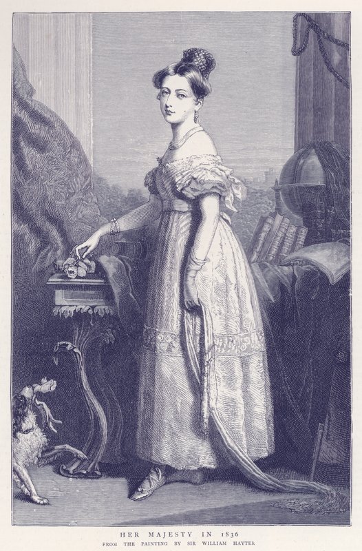 Hennes Majestät 1836 av English School