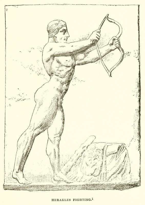 Herakles slåss av English School
