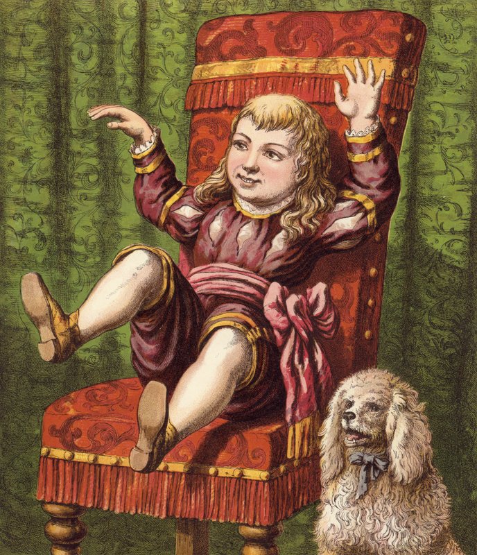 Hey Diddle Diddle (färg litho) av English School