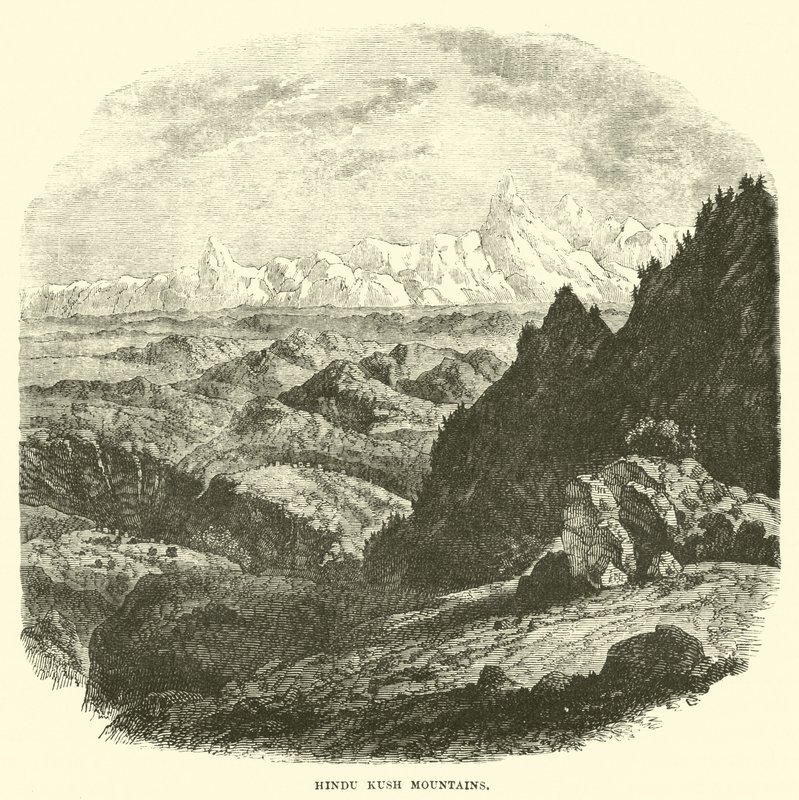 Hindu Kush-bergen av English School