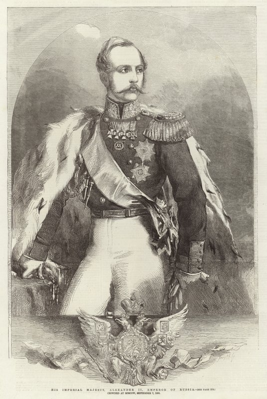 Hans kejserliga majestät Alexander II av English School