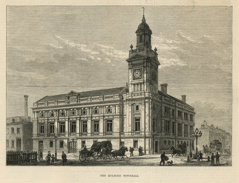 Holborns stadshus, London av English School