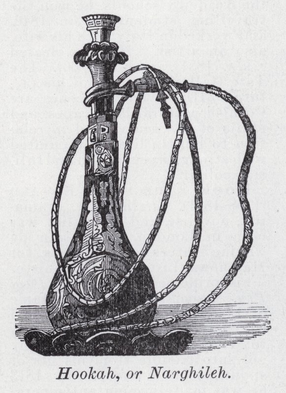Vattenpipa eller Narghileh (organ) av English School