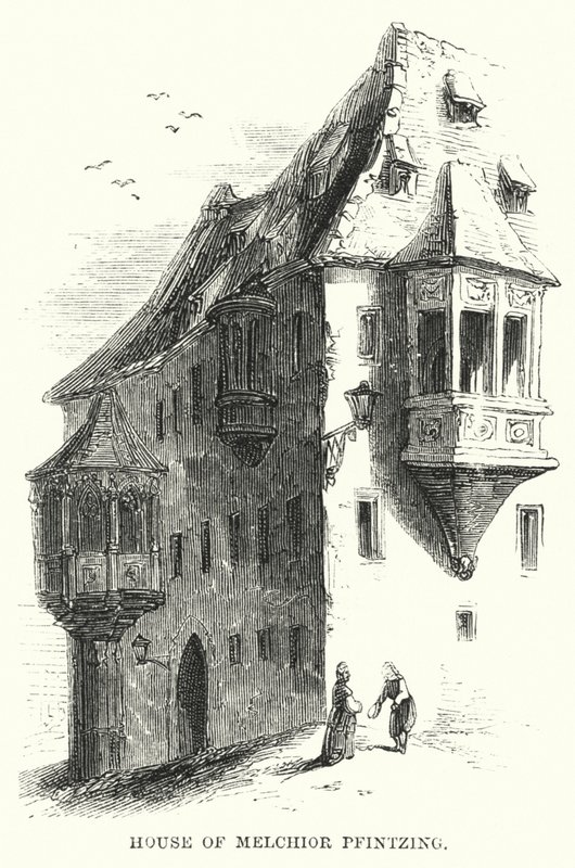 House of Melchior Pfintzing (gravyr) av English School