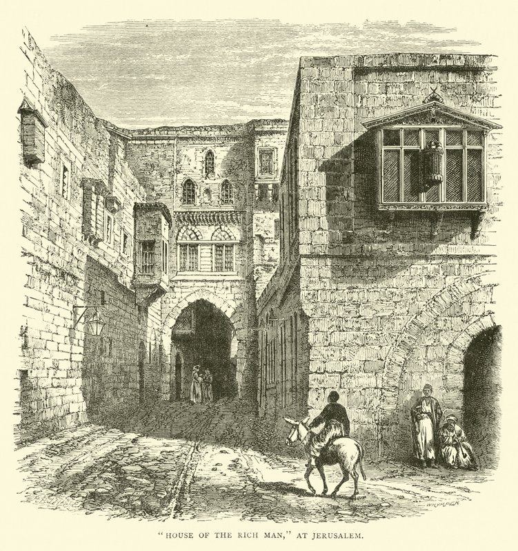 Den rike mannens hus, Jerusalem av English School