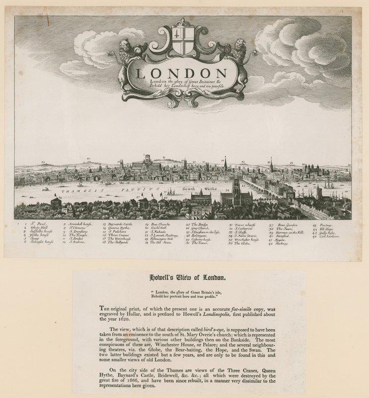 Howells utsikt över London av English School