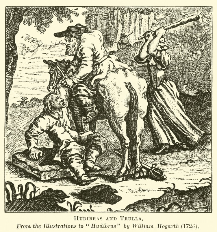 Hudibras och Trulla av English School