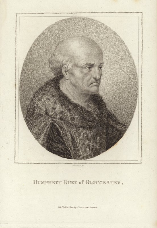 Humphrey hertig av Gloucester av English School