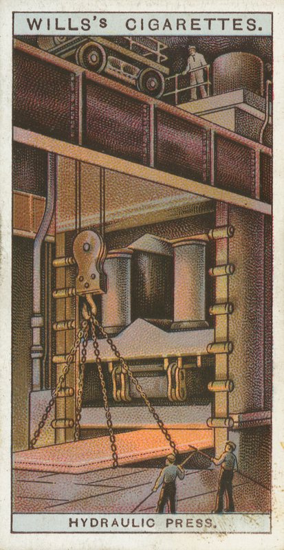Hydraulisk press av English School