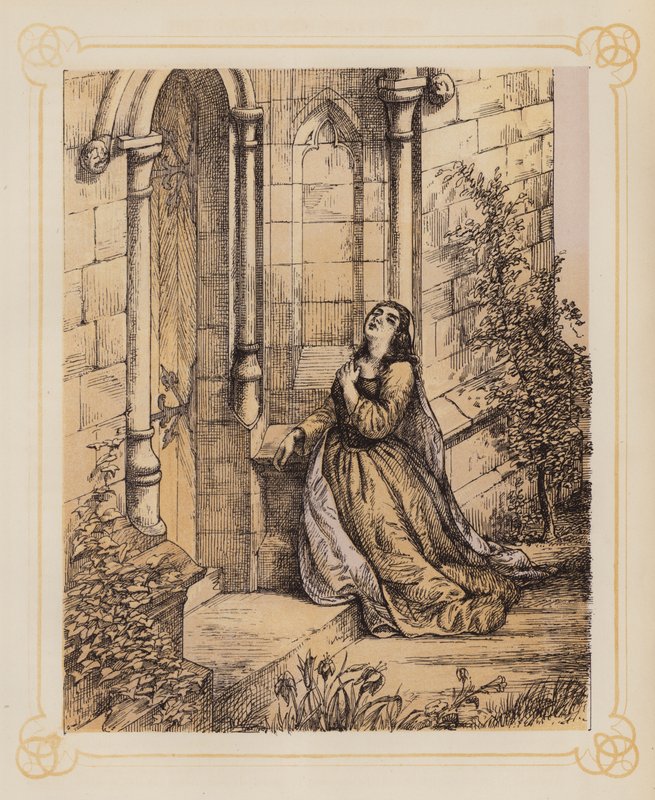Illustration till Bunyans Pilgrimsfärden (litografi) av English School