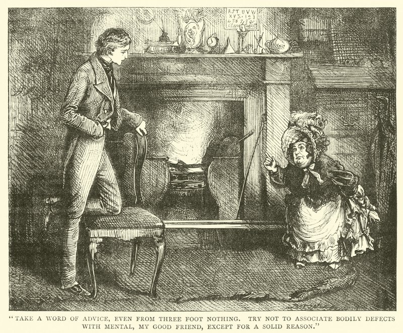 Illustration för David Copperfield (gravyr) av English School