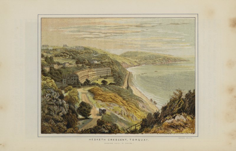 Illustration till Guide to Torquay (kromolit) av English School