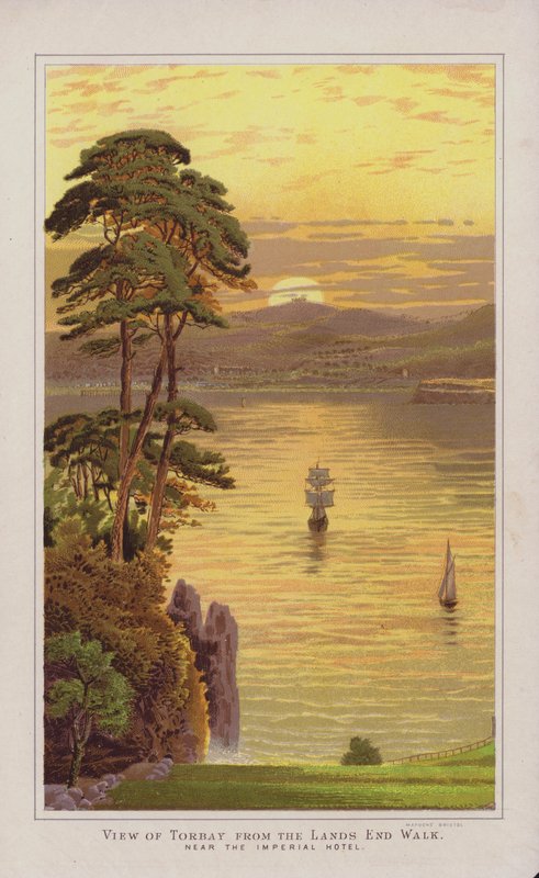 Illustration för Guide to Torquay av English School