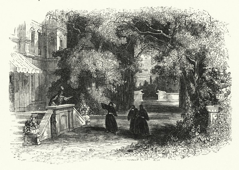 Illustration till Mozarts opera Don Giovanni (gravyr) av English School