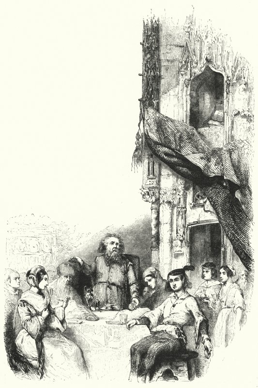 Illustration till operan La Juive av Fromental Halevy (gravyr) av English School