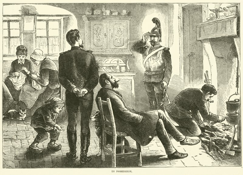I besittning, december 1870 av English School